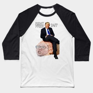 Trump on the brain 24/7 Baseball T-Shirt